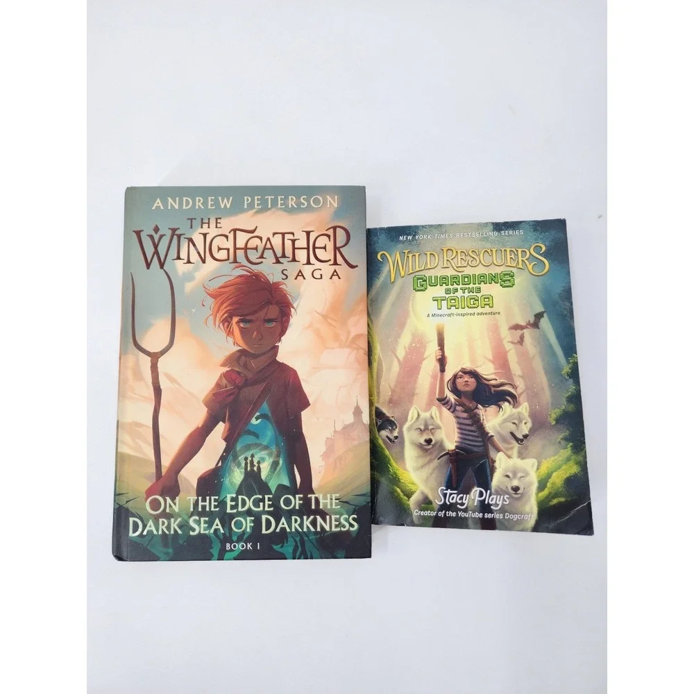 Wingfeather Saga Book 1 & Wild Rescuers Guardians of the Taiga Book Set Peterson